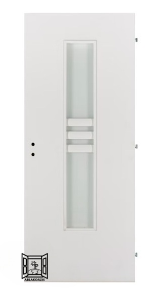 Fehér beltéri ajtó /Nida 2 üveges/